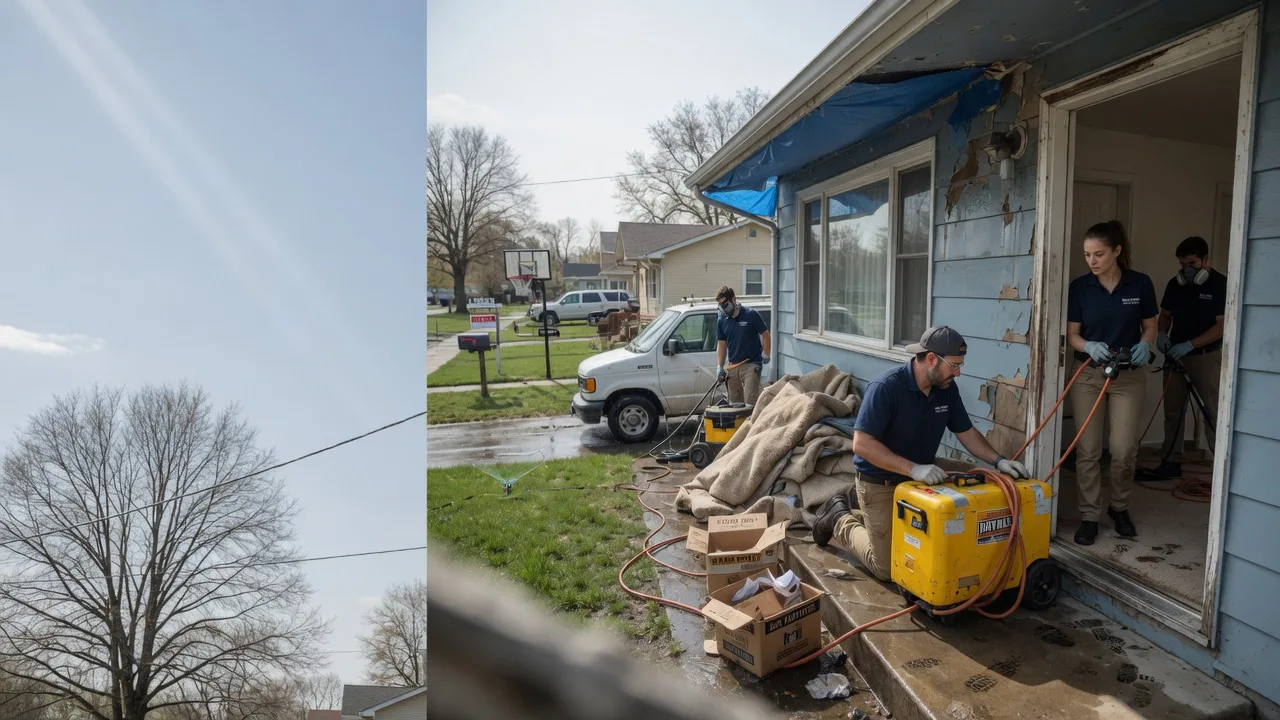 Basement Flood Cleanup in Ferndale, PA near me